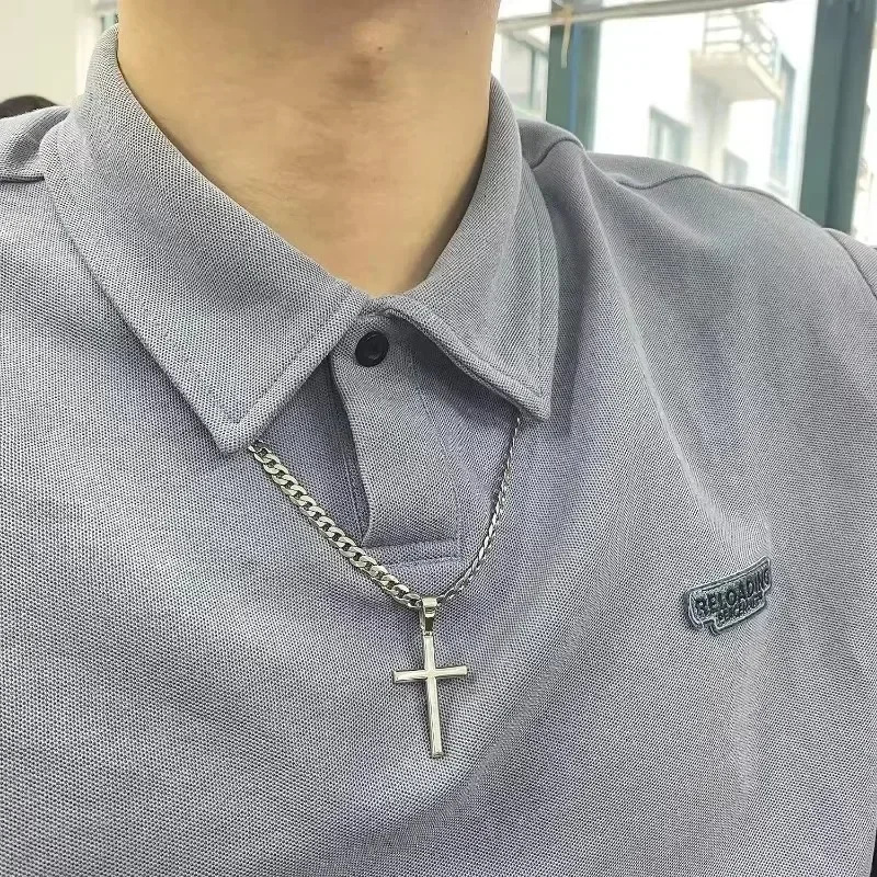 Kreuz-Halskette aus 925er-Ster – 925 Sterling Silver Chain Necklace Men Bewertung und Preis
