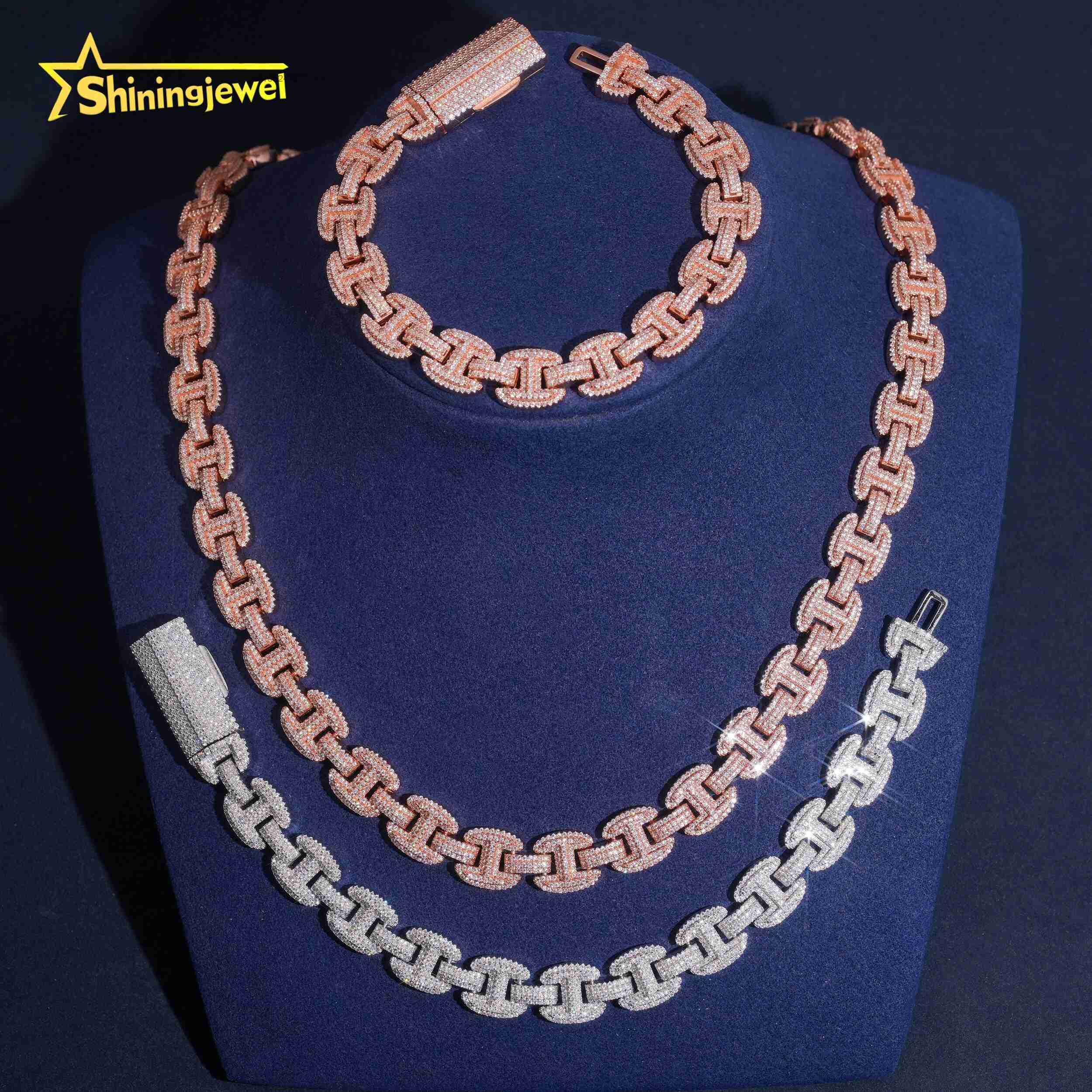 Hip Custom New Hop Bling Moiss – Cuban Link Chain 12Mm Bewertung und Preis