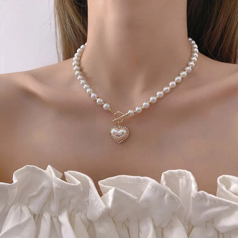 Neue Vintage Imitation Perle H – Pearl Choker Necklace Vintage Bewertung und Preis