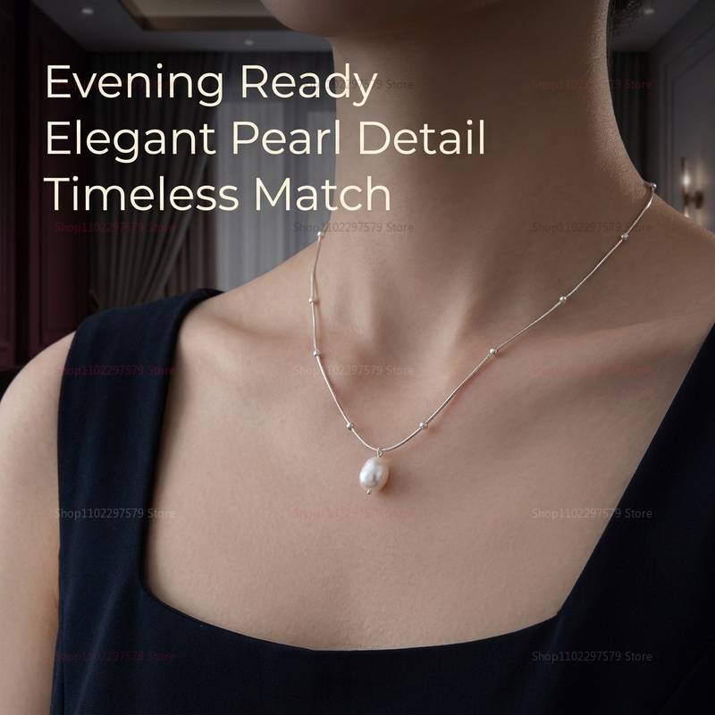 Halskette mit Süßwasserperlen- – Pearl Choker Necklace Vintage Bewertung und Preis