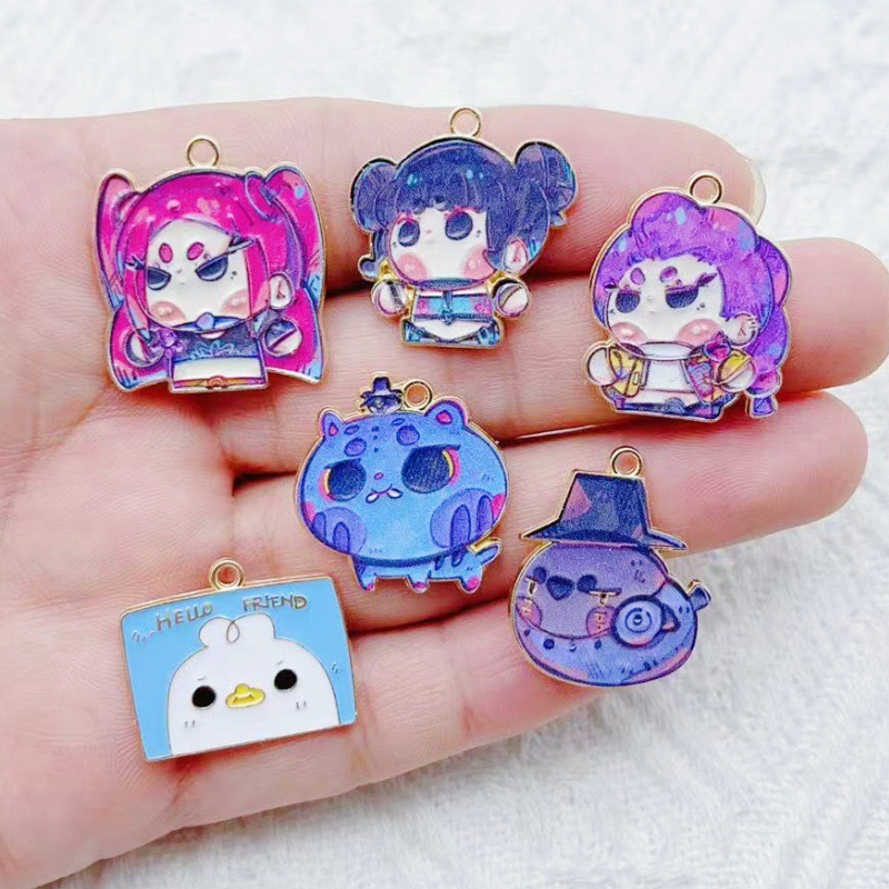 10 Stück Cartoon-Anime-Anhänge – Earrings Bewertung und Preis