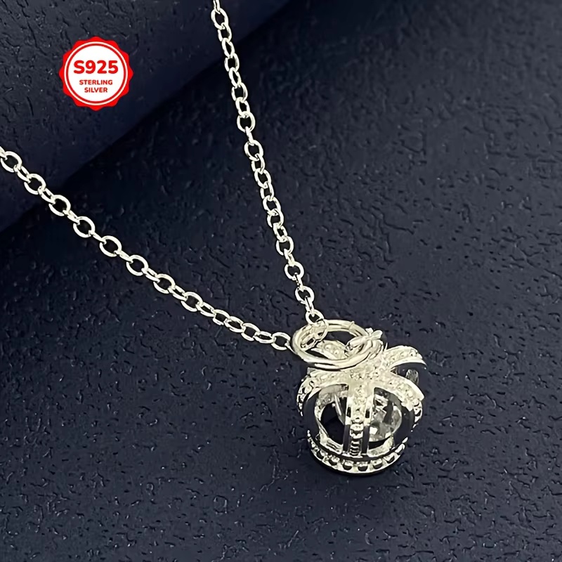 Charms 925 Sterling Silber Kro – 925 Sterling Silver Chain Necklace Men Bewertung und Preis