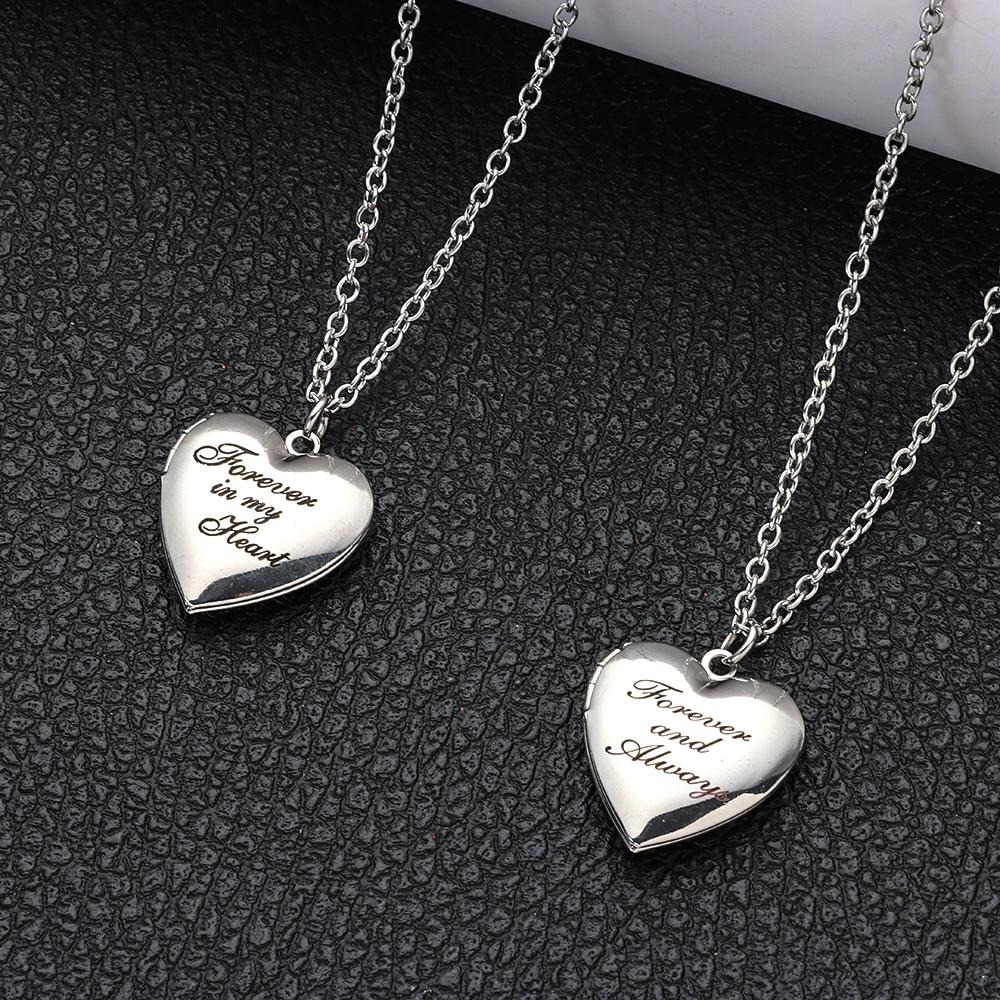 Lover Fashion Friend Schmuckke – Heart Locket Necklace Photo Bewertung und Preis