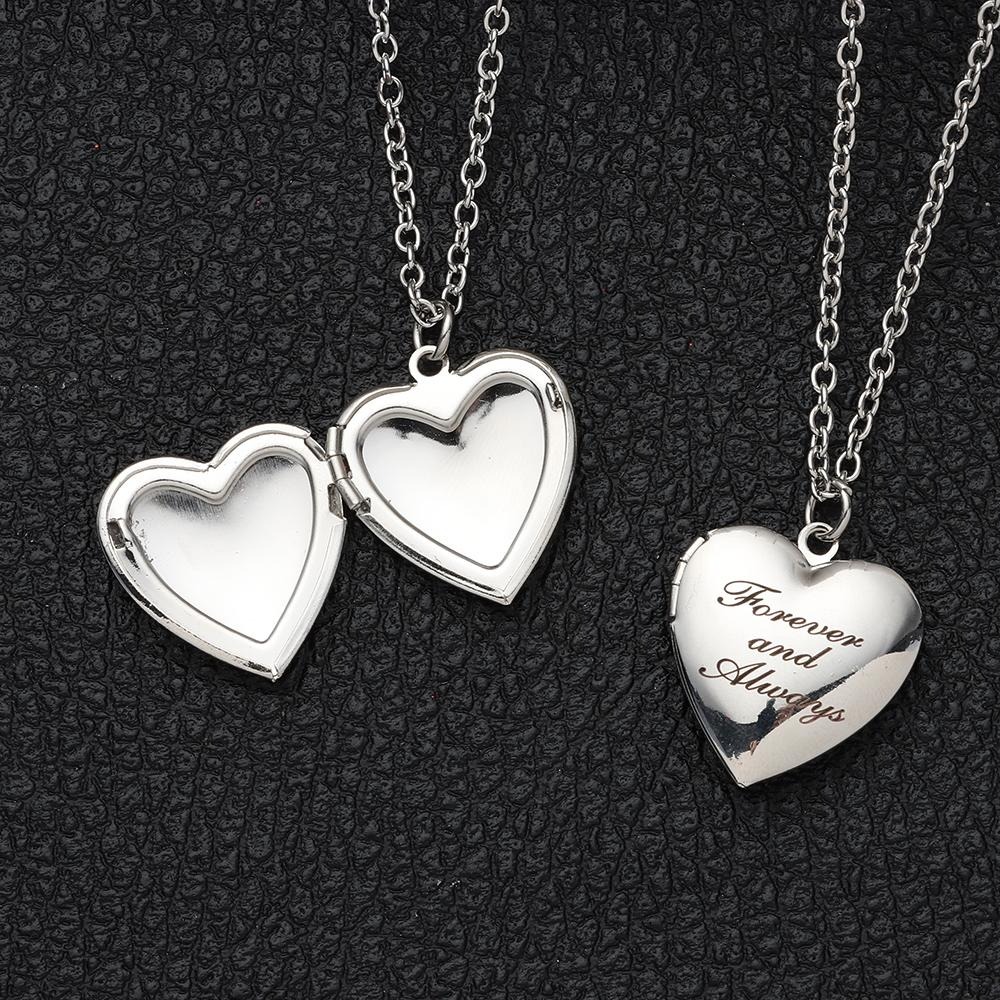 Lover Fashion Friend Schmuckke – Heart Locket Necklace Photo Bewertung und Preis