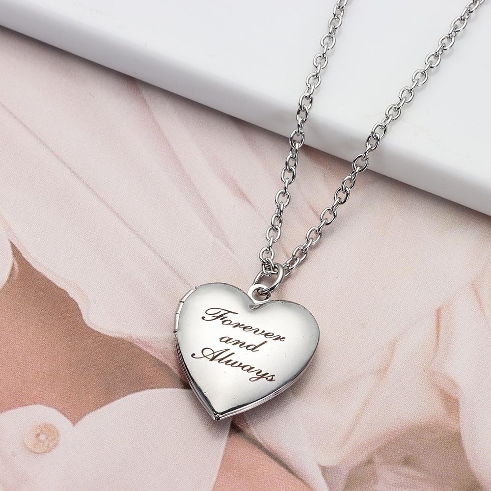 Lover Fashion Friend Schmuckke – Heart Locket Necklace Photo Bewertung und Preis