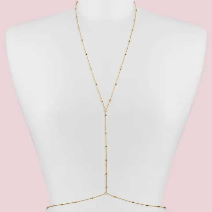 Modische Einfache Perlenkette  – Body Jewelry Bewertung und Preis