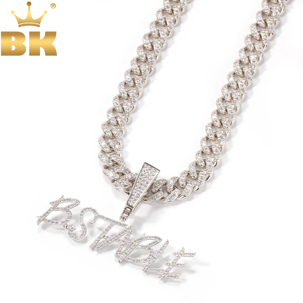TBTK Angepasst Name Curisve Br – Cuban Link Chain 12Mm Bewertung und Preis