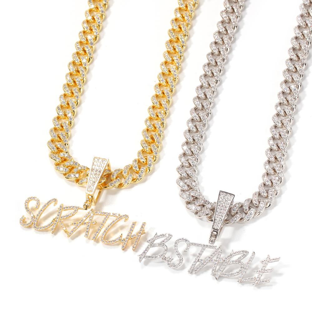 TBTK Angepasst Name Curisve Br – Cuban Link Chain 12Mm Bewertung und Preis