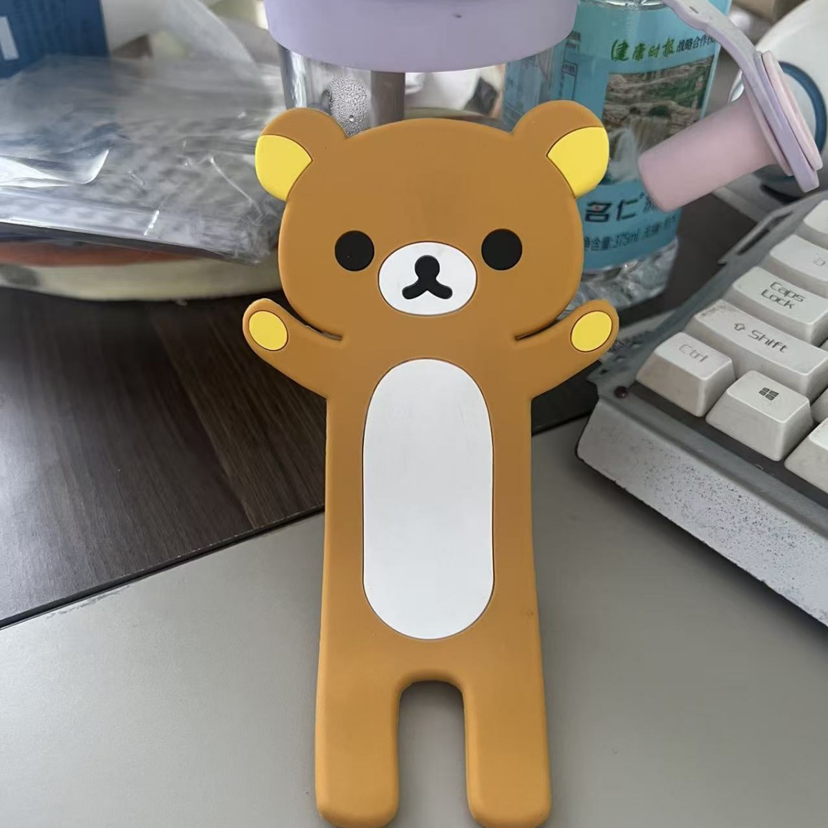 Silikon-Biege-Rilakkuma-Deskto – Watch Accessories Bewertung und Preis