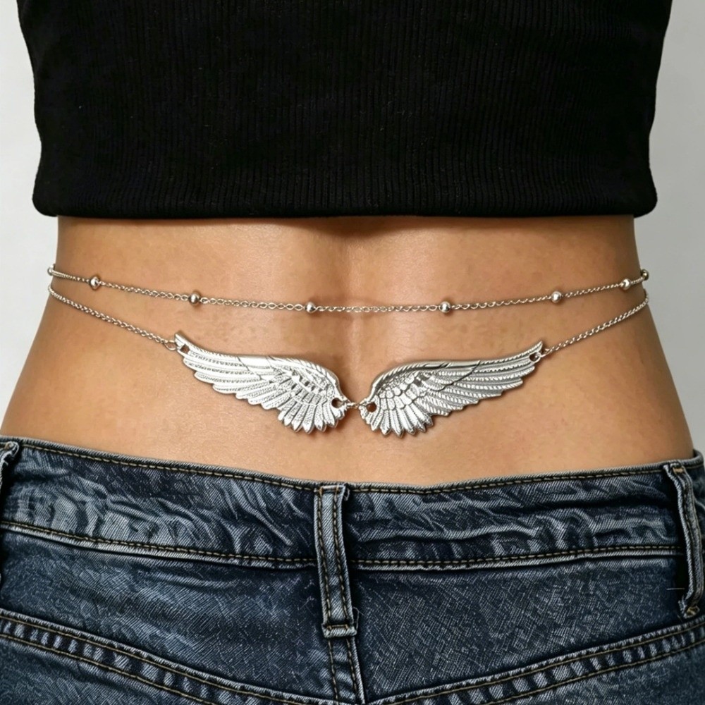Neue Doppelschichtige Engelsfl – Body Jewelry Bewertung und Preis