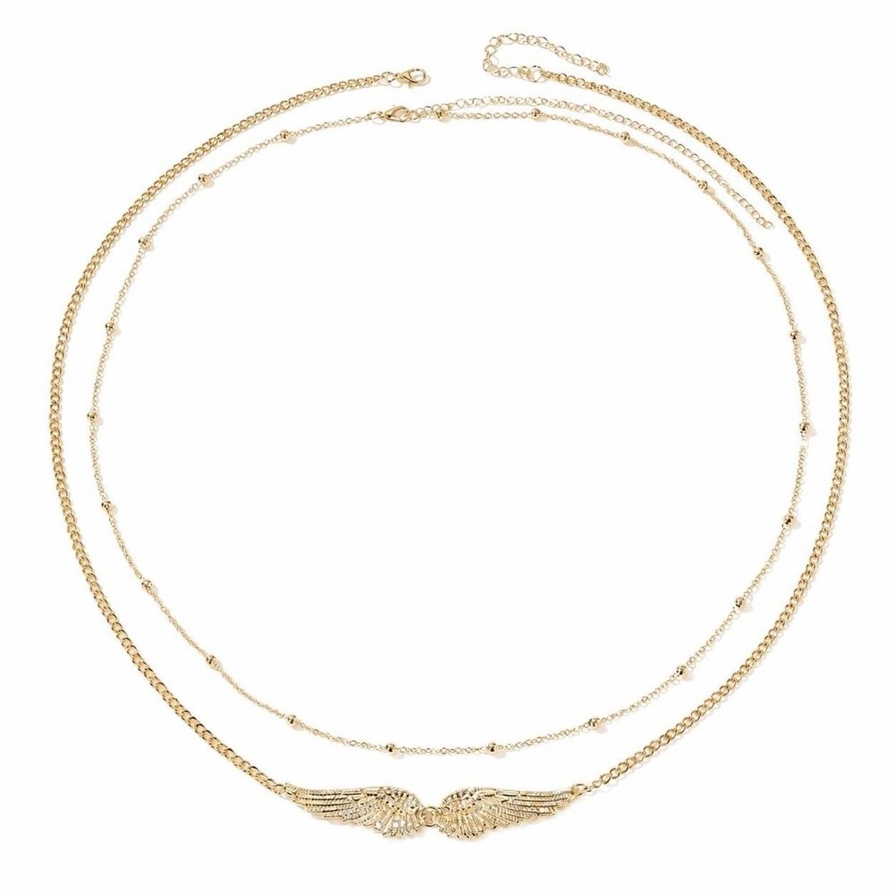 Neue Doppelschichtige Engelsfl – Body Jewelry Bewertung und Preis