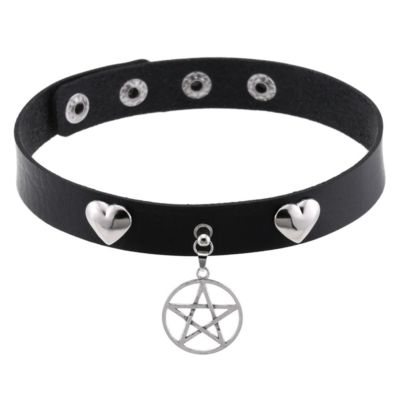 Punk Halloween Emo Cosplay Sch – Goth Punk Spike Choker Bewertung und Preis